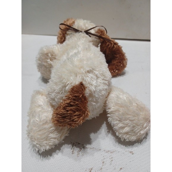 Tesco Cream & Brown Floppy Dog  Floppy Stuffed Animal Plush Toy United Kingdom - Picture 3 of 7